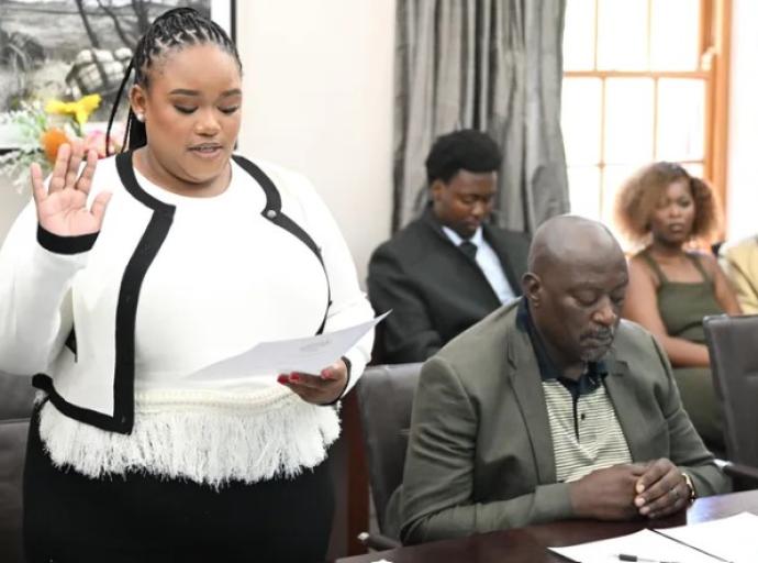 Brumelda Zuma sworn in as MK Party MP as party defends qualifications over nepotism claims